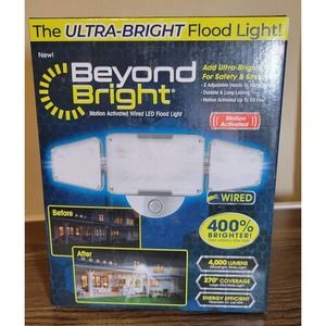 Beyond Bright Motion Activated Wired LED Flood Light (a)
